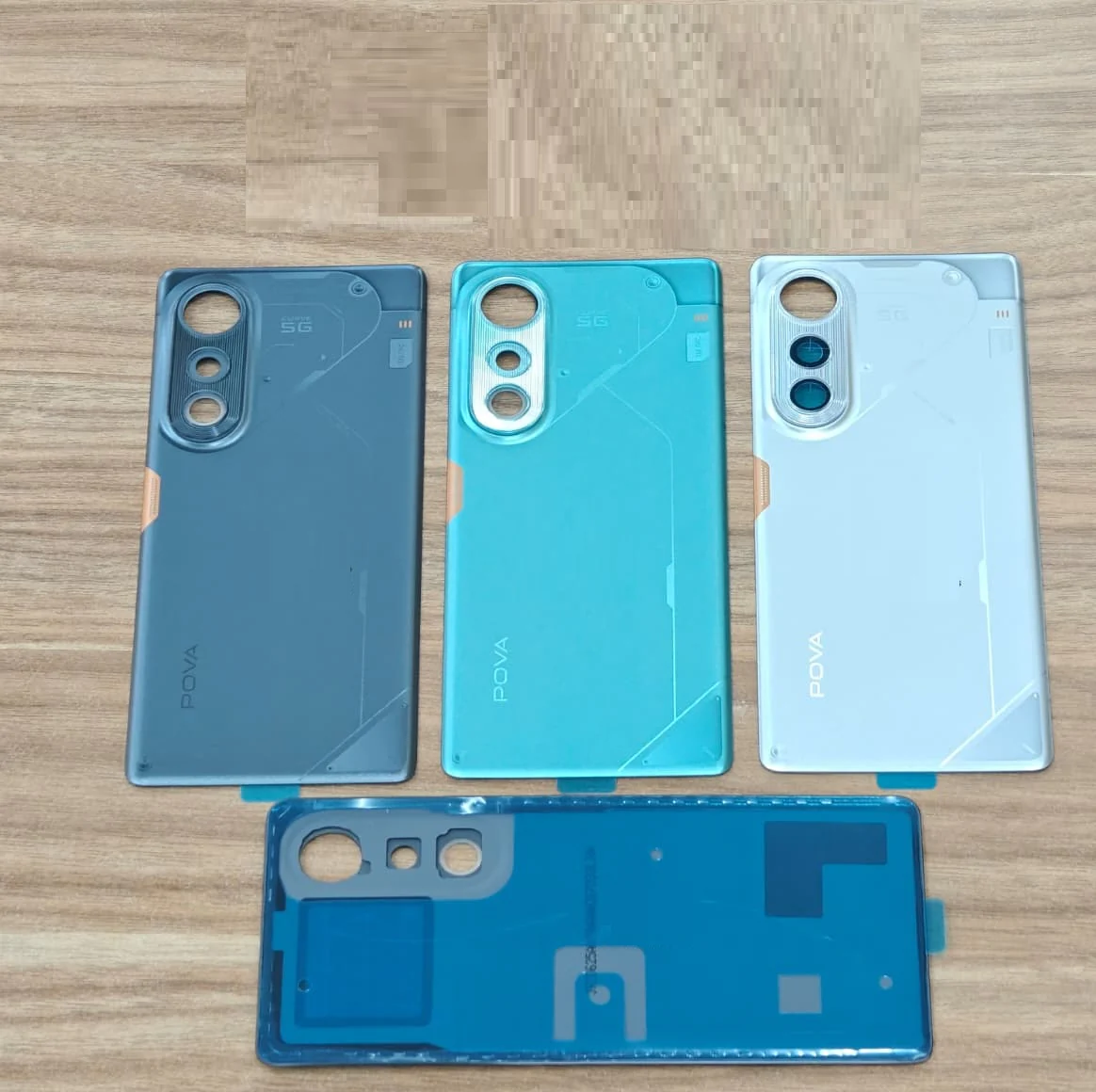 Back Panel for Tecno Pova Curve Blue