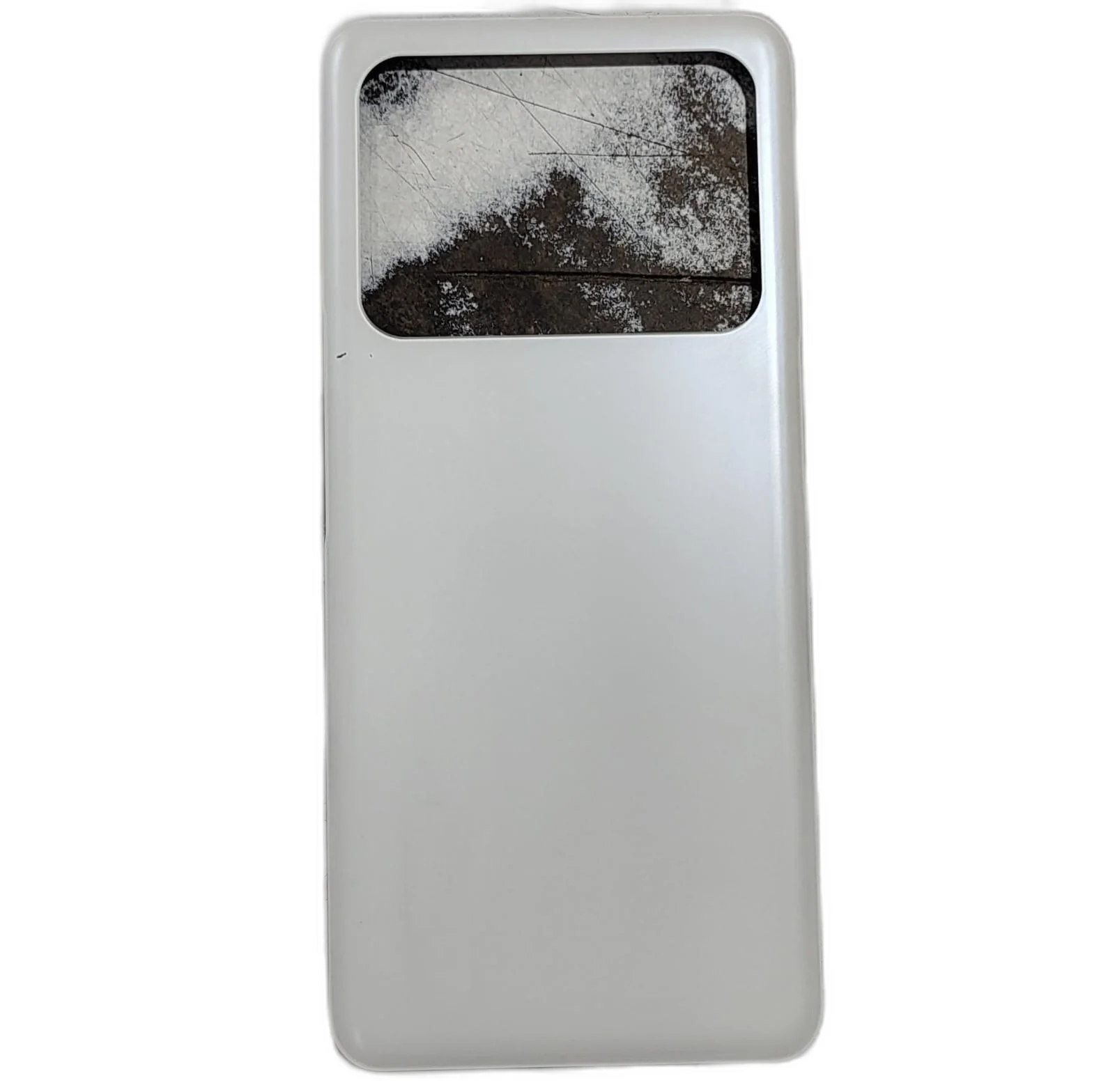 Back Panel with Camera Glass for Lava Agni 3 5G White