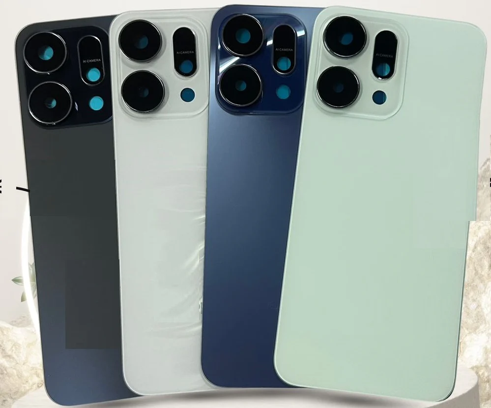 Back Panel with Camera Glass for Oppo Reno 14 Blue