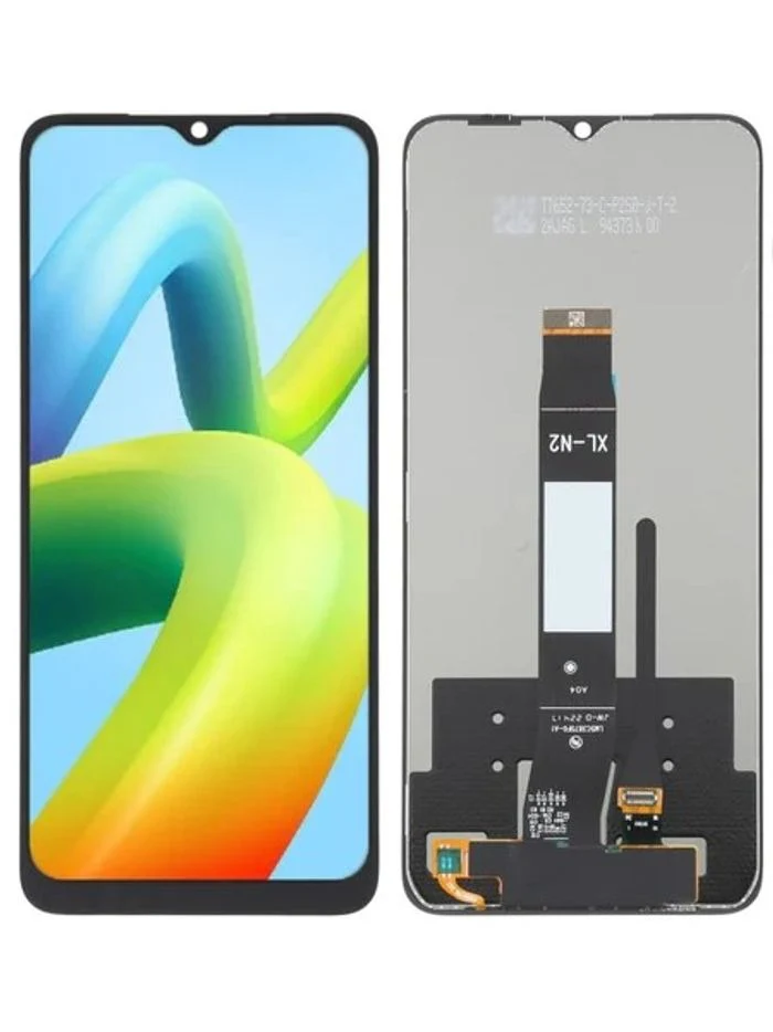 Lcd Display Combo Folder for Poco C50 Black