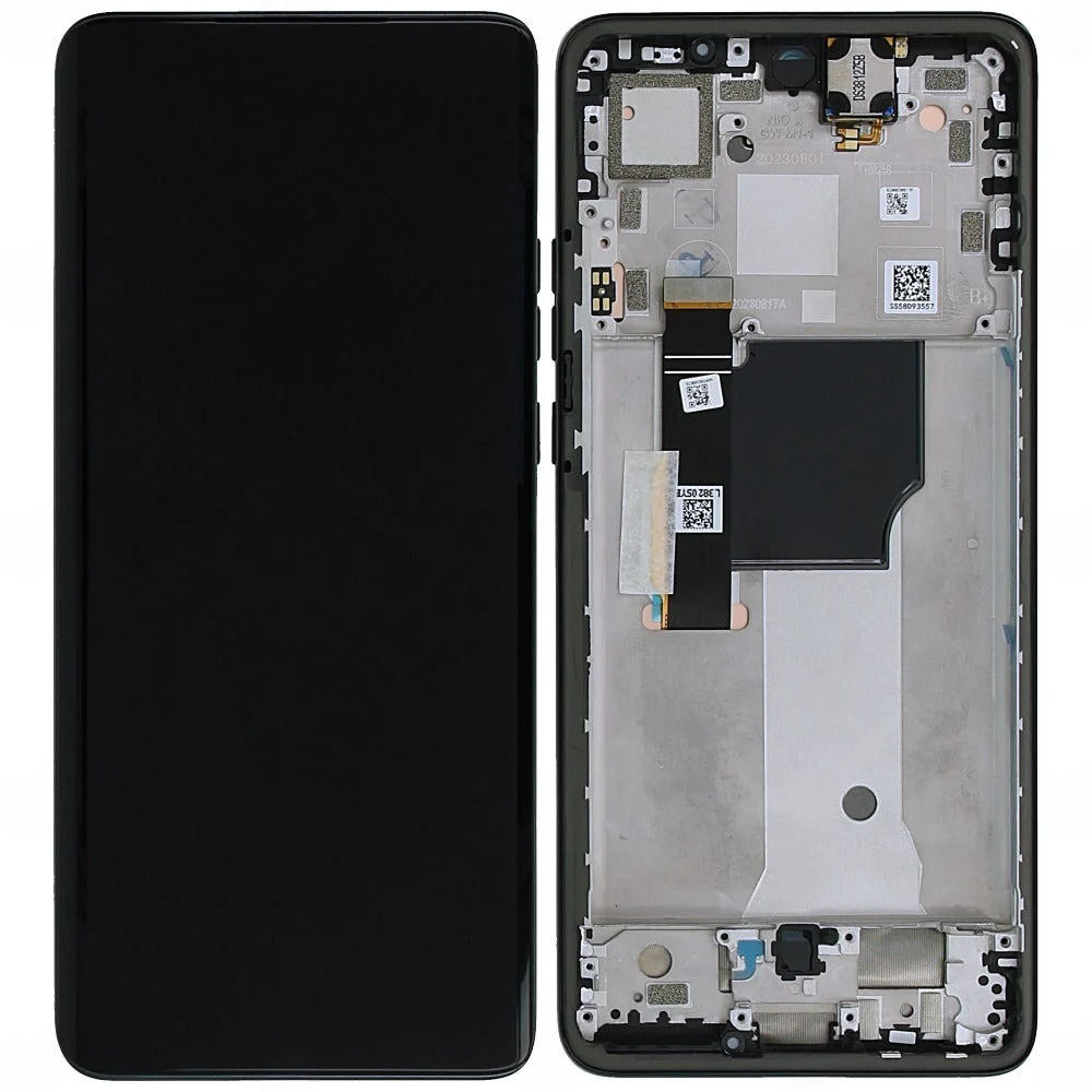 Lcd Display Combo Folder with Frame for Motorola Moto Edge 40 Neo Gold