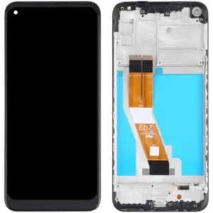 Lcd Display Combo Folder with Frame for Samsung Galaxy A11 Black