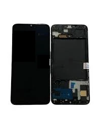 Lcd Display Combo Folder with Frame for Samsung Galaxy A30s Black
