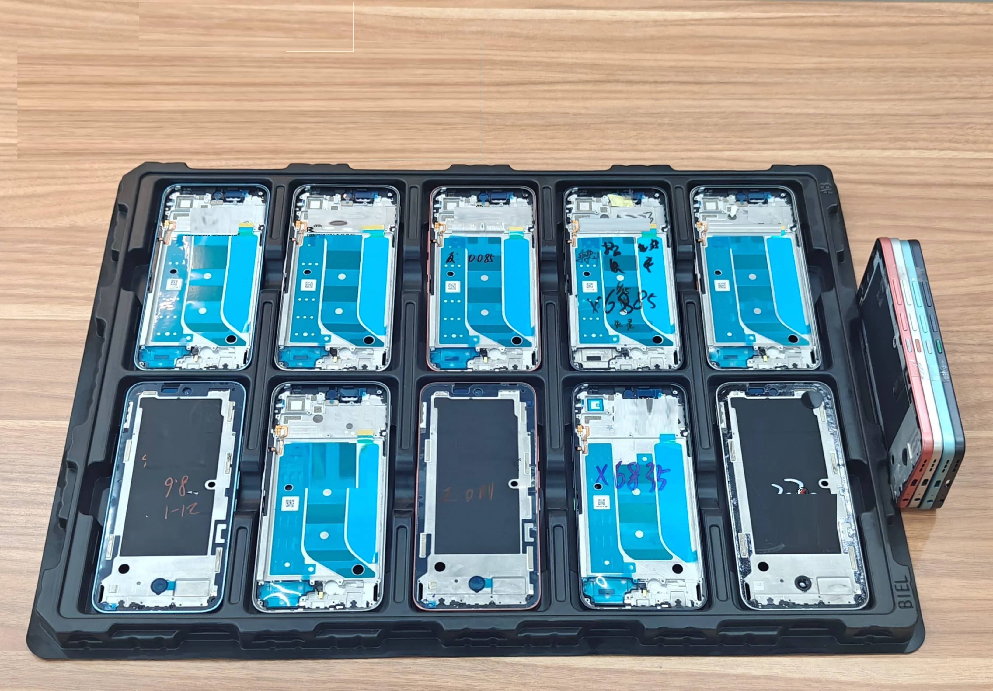 Lcd Frame Middle Chassis for Infinix Hot 60 Pro X6887 Blue