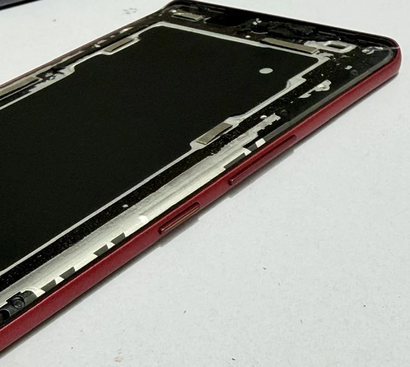 Lcd Frame Middle Chassis for Infinix Note 50s Red - Image 2