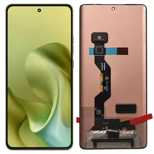 OLED Lcd Display Combo Folder for Motorola Moto G86 Black