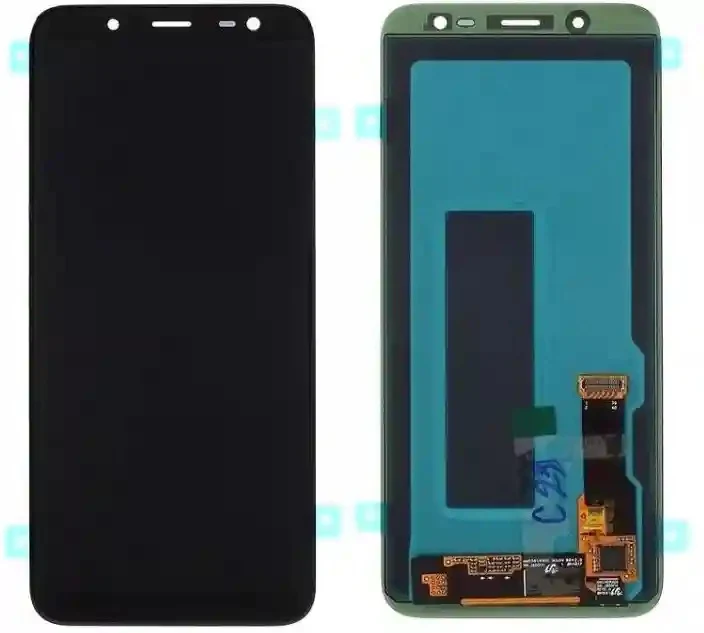 OLED Lcd Display Combo Folder for Samsung Galaxy J6 Black