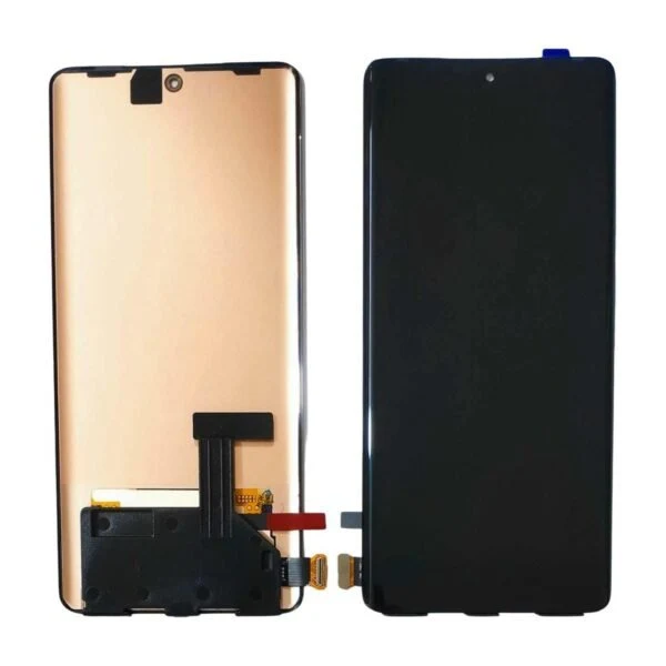 OLED Lcd Display Combo Folder for Vivo V30 Black