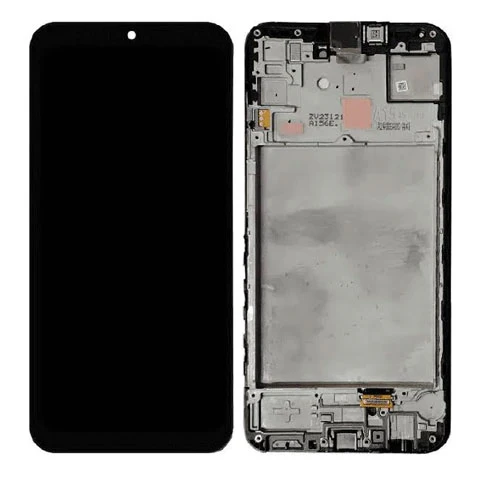 OLED Lcd Display Combo Folder with Frame for Samsung Galaxy A15 Black