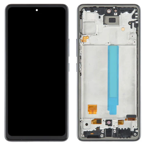OLED Lcd Display Combo Folder with Frame for Samsung Galaxy A53 Black