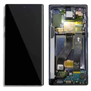 OLED Lcd Display Combo Folder with Frame for Samsung Galaxy Note 10 Black