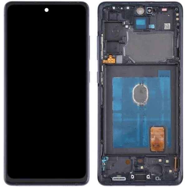 OLED Lcd Display Combo Folder with Frame for Samsung Galaxy S20 FE Black